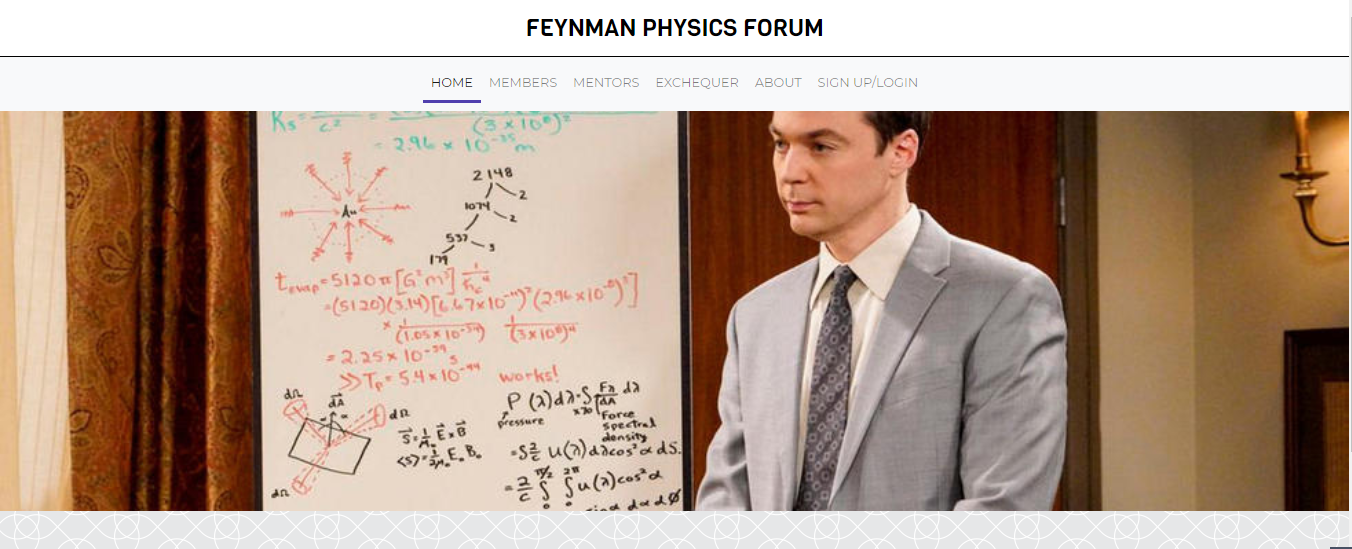 The Feynman Physics Forum